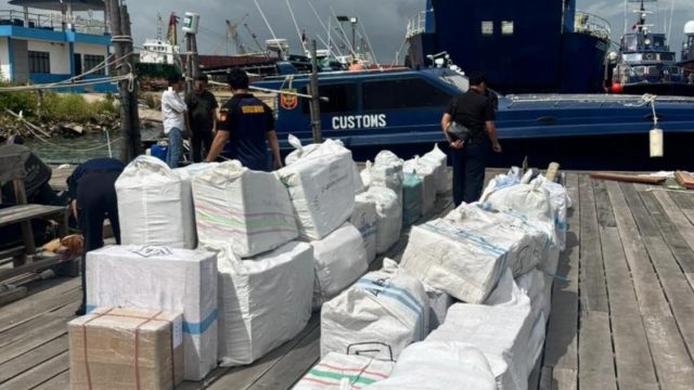 Aksi Kejar-kejaran di Perairan Tanjung Uban, Bea Cukai Batam Tindak Upaya Penyelundupan Barang Kiriman